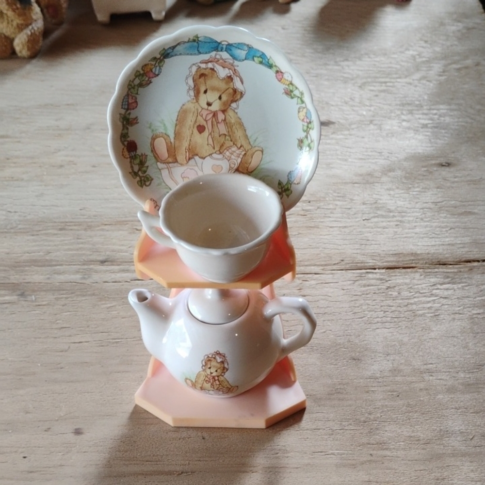 Cute Teddy Bear Tea Set